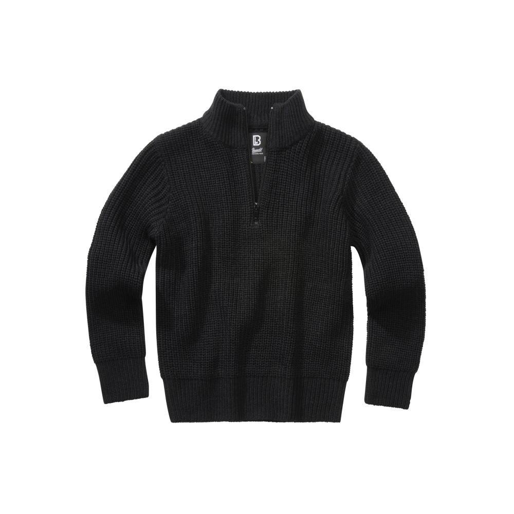 Brandit - Marine Troyer Kinderpullover - Schwarz